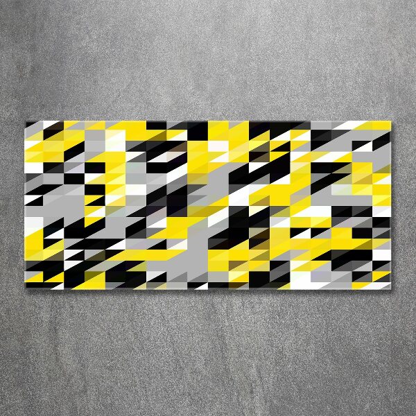 Quadro in vetro acrilico Sfondo geometrico