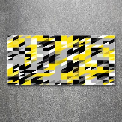 Quadro in vetro acrilico Sfondo geometrico