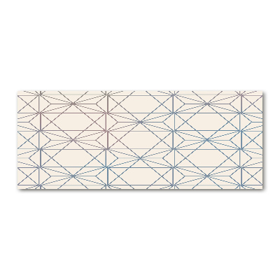 Quadro in vetro acrilico Sfondo geometrico