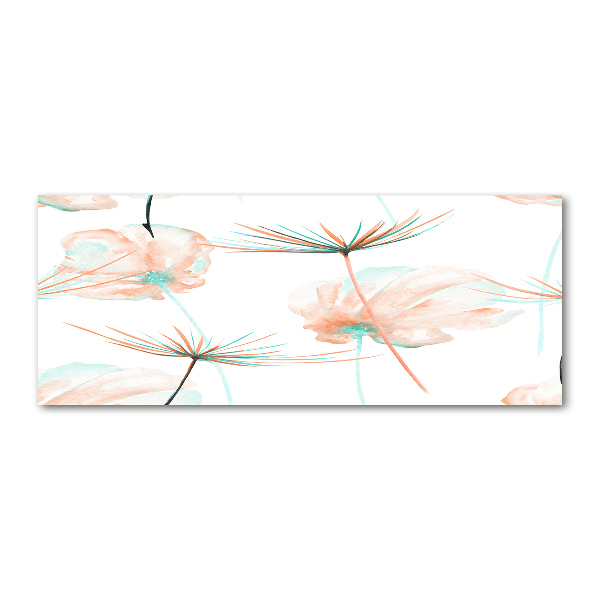 Quadro su vetro acrilico Dente di leone