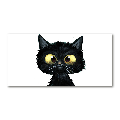 Quadro in vetro acrilico Illustrazione di un gatto