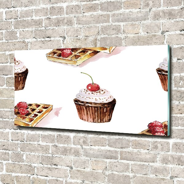 Quadro in vetro acrilico Dessert