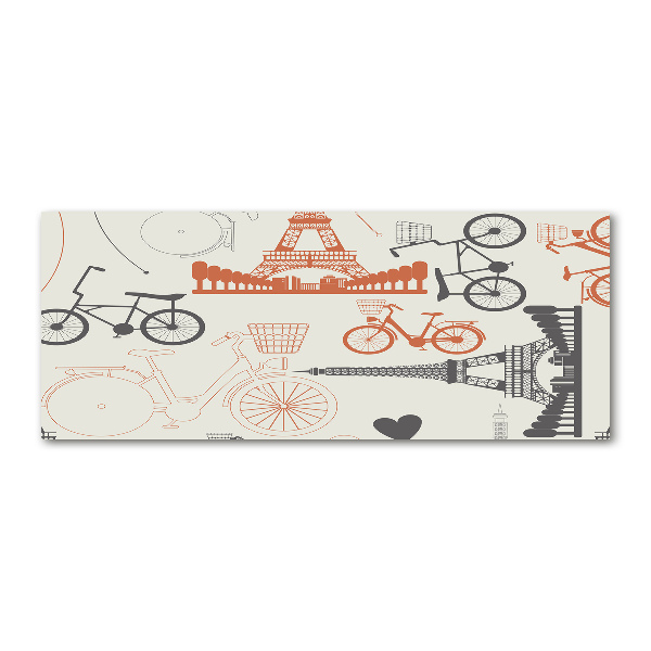 Quadro vetro acrilico Simboli della Francia