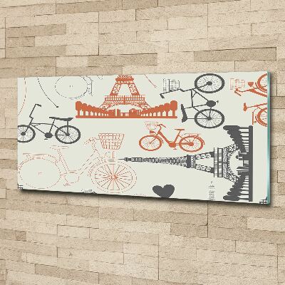 Quadro vetro acrilico Simboli della Francia