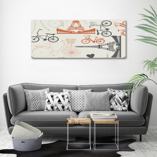 Quadro vetro acrilico Simboli della Francia