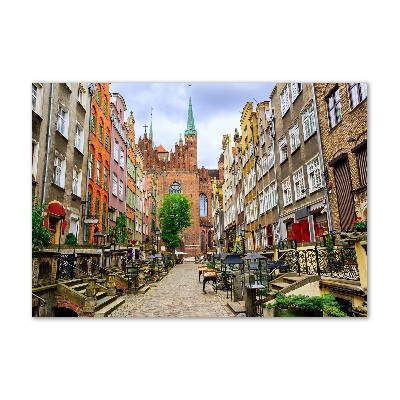 Quadro su vetro acrilico Danzica, Polonia