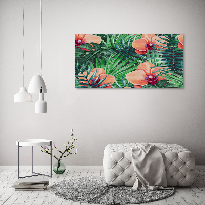Quadro vetro acrilico Orchidea