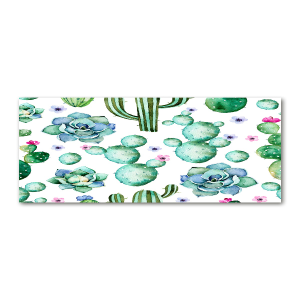 Quadro vetro acrilico Cactus