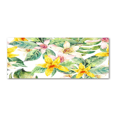 Quadro su vetro acrilico Orchidea