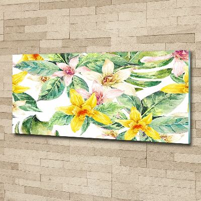 Quadro su vetro acrilico Orchidea