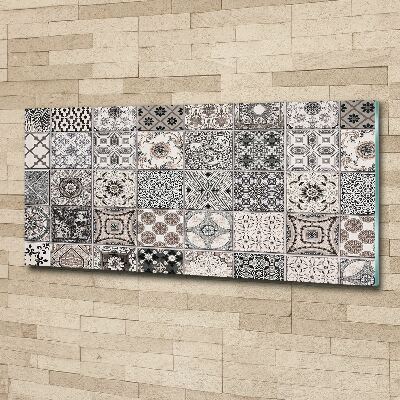 Quadro in vetro acrilico Piastrelle in ceramica