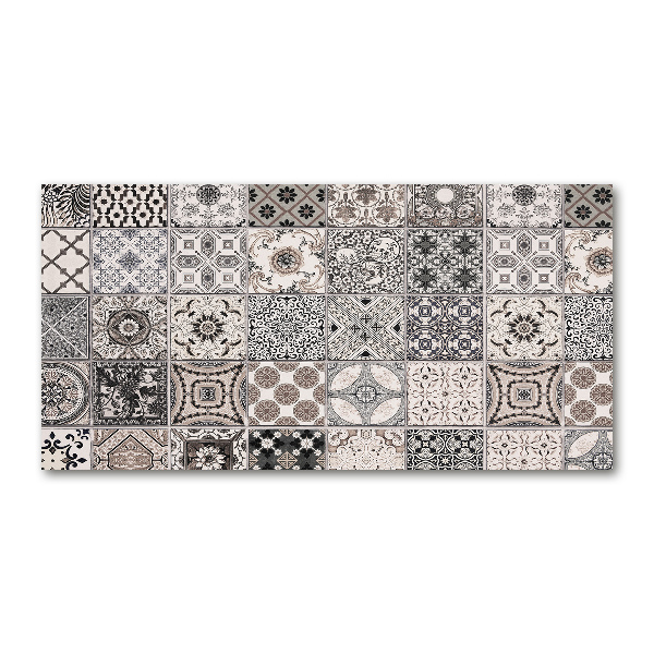 Quadro in vetro acrilico Piastrelle in ceramica