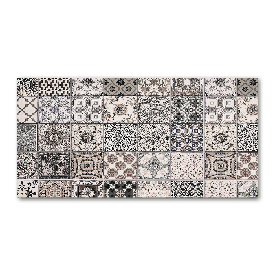 Quadro in vetro acrilico Piastrelle in ceramica