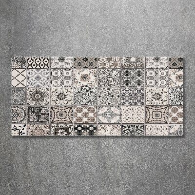 Quadro in vetro acrilico Piastrelle in ceramica