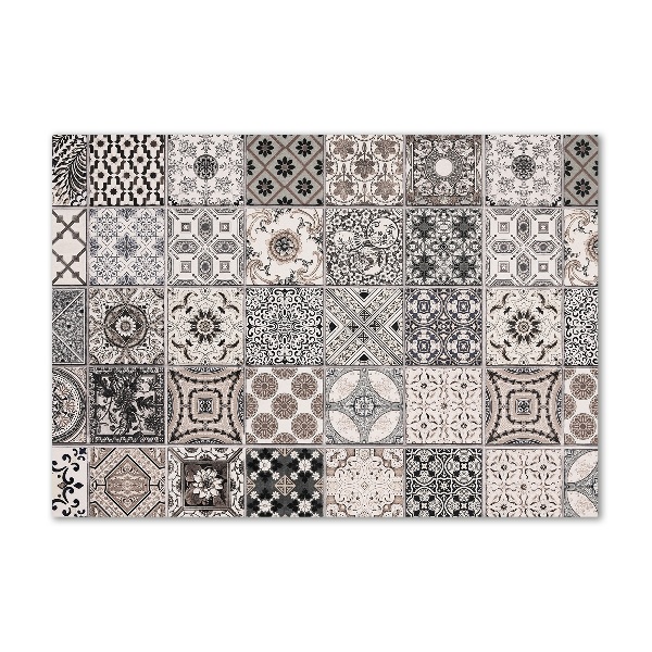 Quadro in vetro acrilico Piastrelle in ceramica