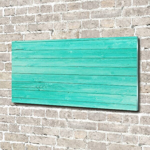 Quadro su vetro acrilico Tavole verdi