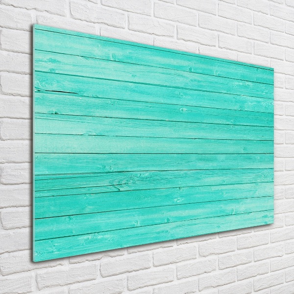 Quadro su vetro acrilico Tavole verdi