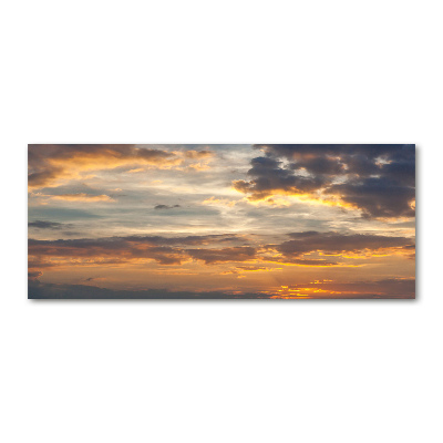 Quadro vetro acrilico Tramonto