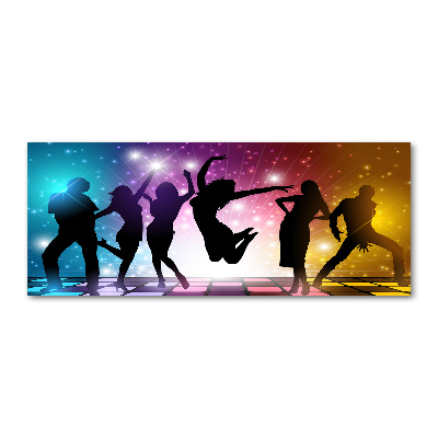 Quadro in vetro acrilico Discoteca