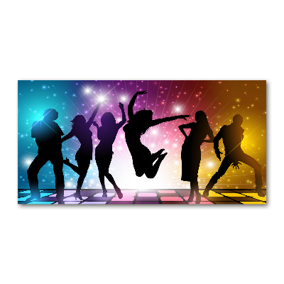 Quadro in vetro acrilico Discoteca