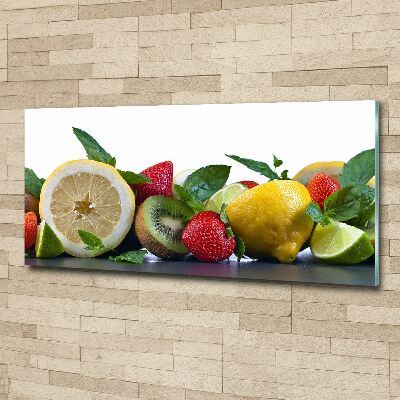 Quadro in vetro acrilico Frutta e verdura