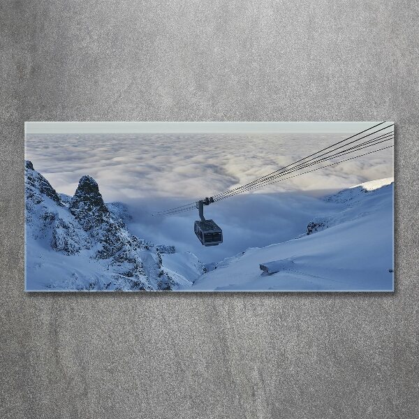 Quadro vetro acrilico Kasprowy Wierch