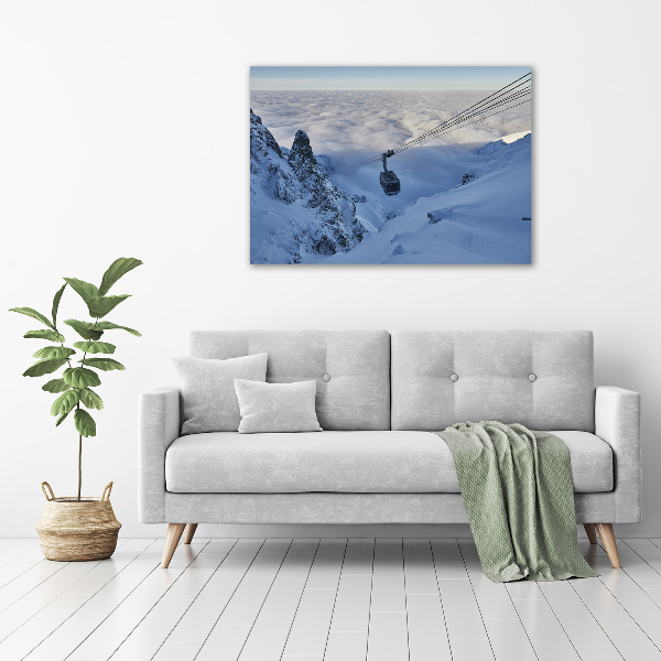 Quadro vetro acrilico Kasprowy Wierch