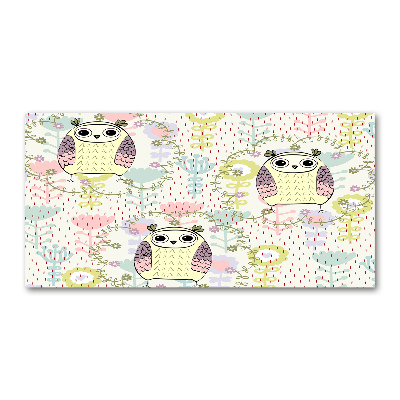 Quadro in vetro acrilico Gufi