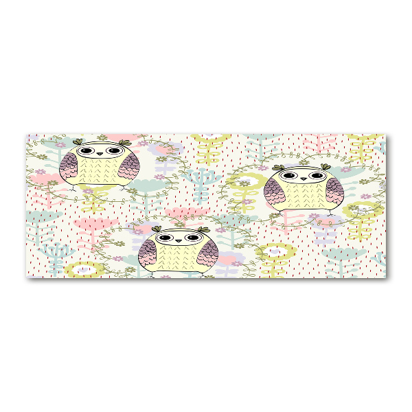 Quadro in vetro acrilico Gufi