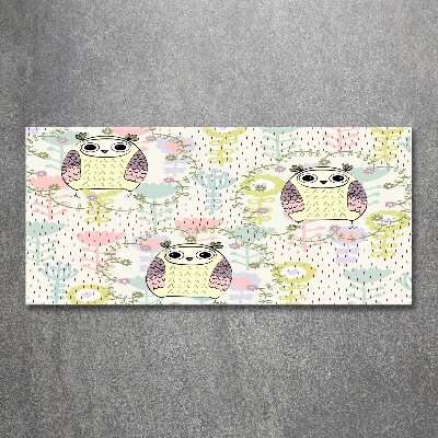 Quadro in vetro acrilico Gufi