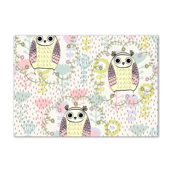 Quadro in vetro acrilico Gufi