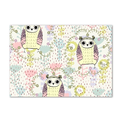 Quadro in vetro acrilico Gufi