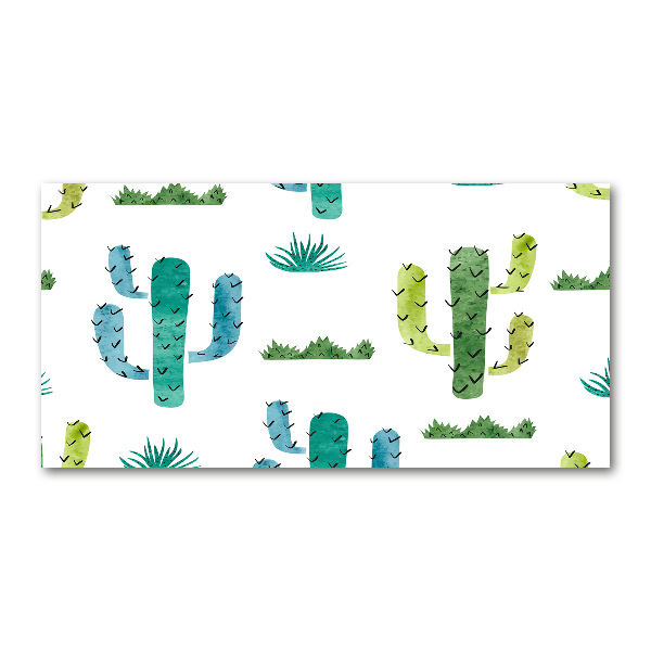Quadro su vetro acrilico Cactus