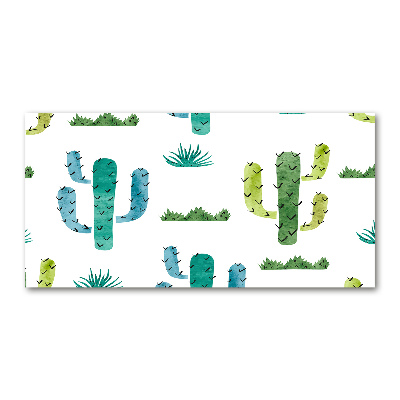 Quadro su vetro acrilico Cactus