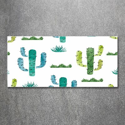 Quadro su vetro acrilico Cactus