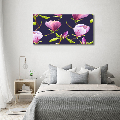 Quadro su vetro acrilico Magnolia