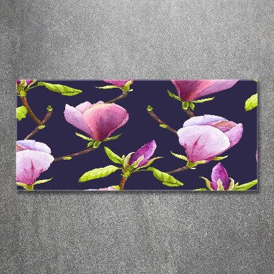 Quadro su vetro acrilico Magnolia