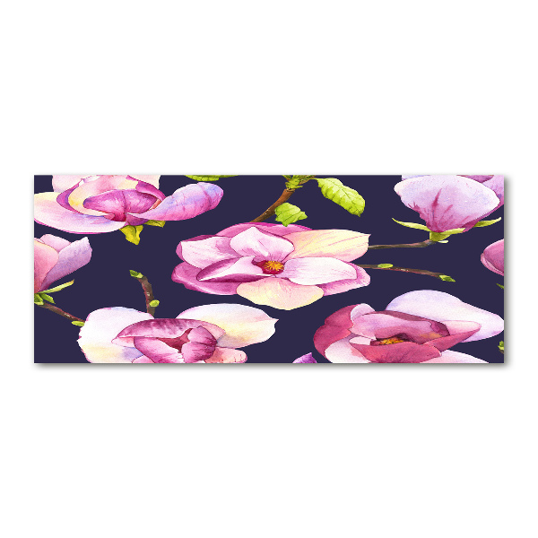 Quadro in vetro acrilico Magnolia