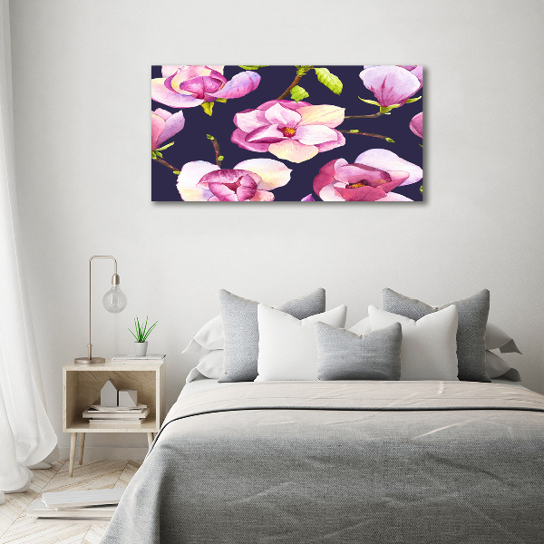 Quadro in vetro acrilico Magnolia