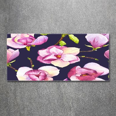 Quadro in vetro acrilico Magnolia