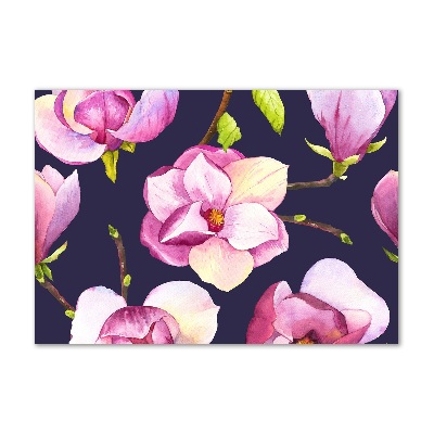 Quadro in vetro acrilico Magnolia
