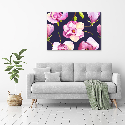 Quadro in vetro acrilico Magnolia