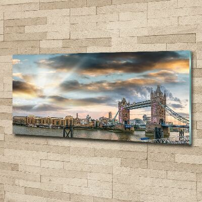 Quadro su vetro acrilico Tower Bridge di Londra