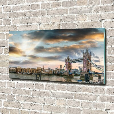 Quadro su vetro acrilico Tower Bridge di Londra