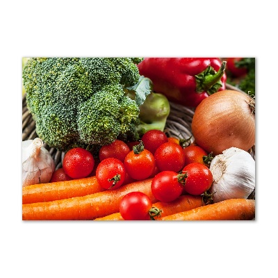 Quadro vetro acrilico Verdure