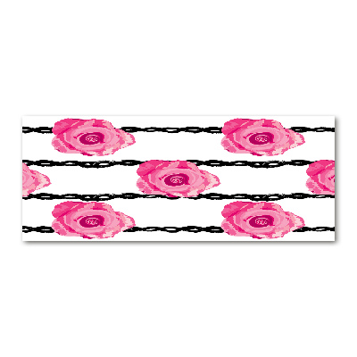 Quadro su vetro acrilico Rose