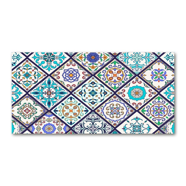 Quadro in vetro acrilico Piastrelle in ceramica