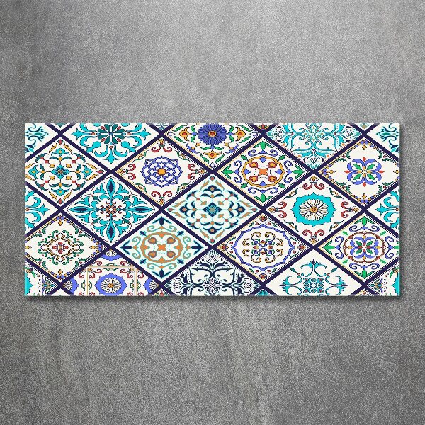 Quadro in vetro acrilico Piastrelle in ceramica