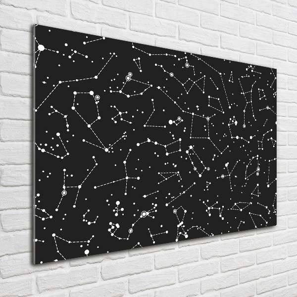Quadro su vetro acrilico Costellazione