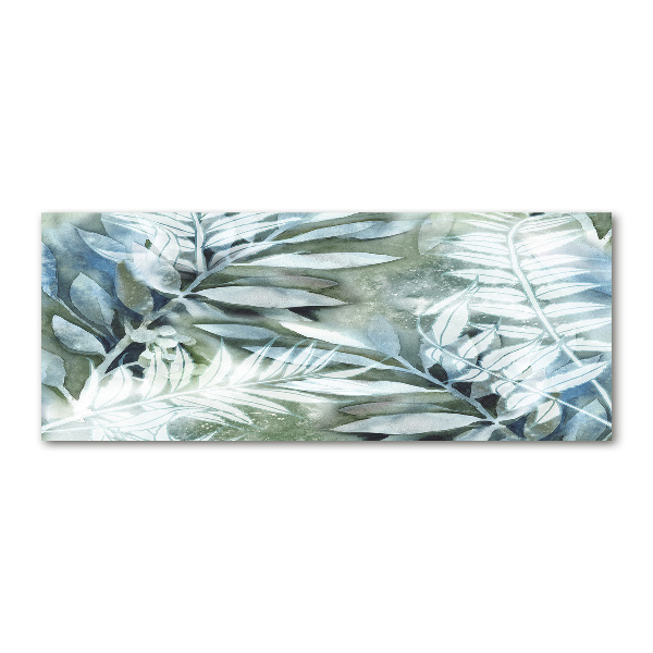 Quadro in vetro acrilico Foglie